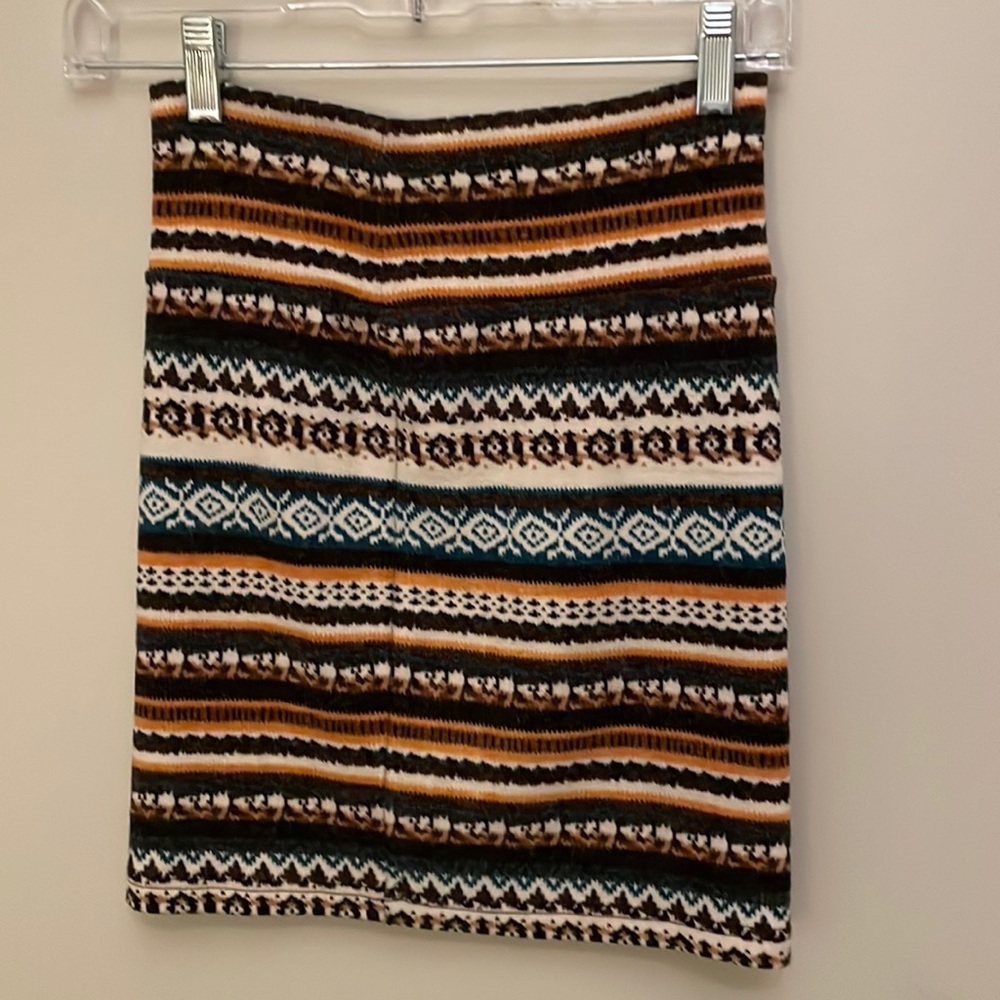 Fall High-Waisted Tube Skirt